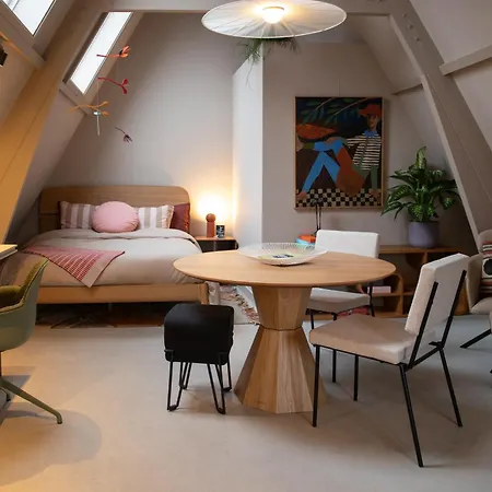 The Painters Loft Sleeping Among The Art *