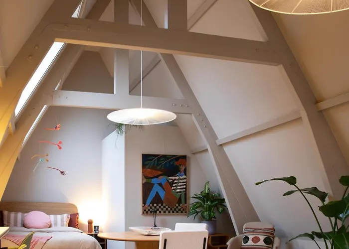 The Painters Loft Sleeping Among The Art