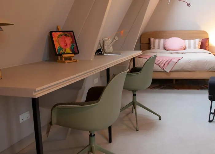 Appartement The Painters Loft Sleeping Among The Art Haarlem