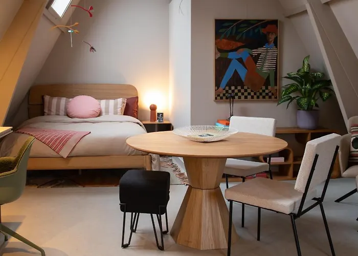 The Painters Loft Sleeping Among The Art *